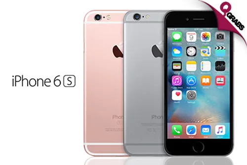 For QR2999 Update Your Mobile with an iPhone 6s with 64GB in Rose Gold OR Space Grey! (QR3199 Value)